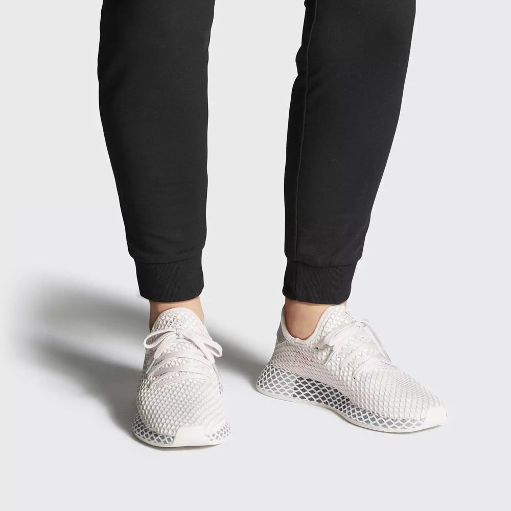 Adidas Deerupt Runner Tenis Morados Para Mujer (MX-55059)